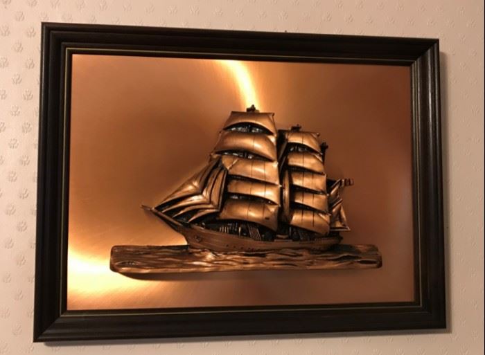 Copper Tall Ship Picture