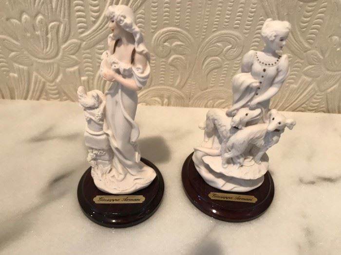 Statues # 16, 17 ~ G. Armani Small Ladies
