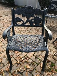 Front View of Patio Chair