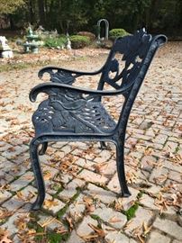 Side View of Patio Chair