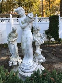 Cement Garden Statues