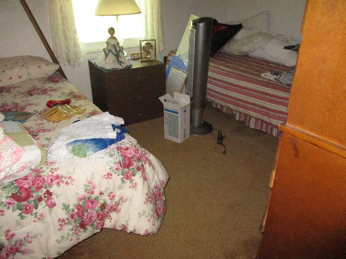 Twin beds