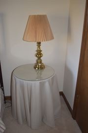 ACCENT TABLE, LAMP