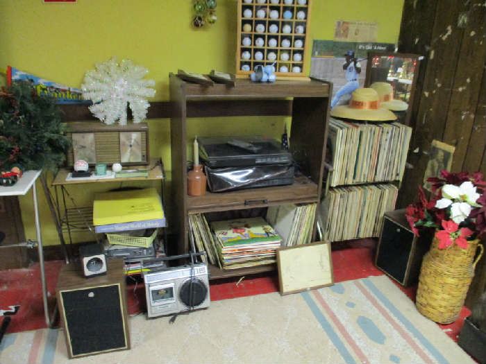 ALBUMS, STEREO EQUIPMENT