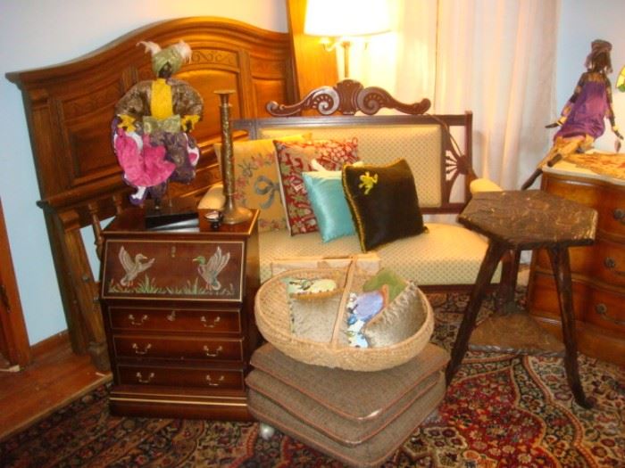 Settee and Mallard Chest Sold
