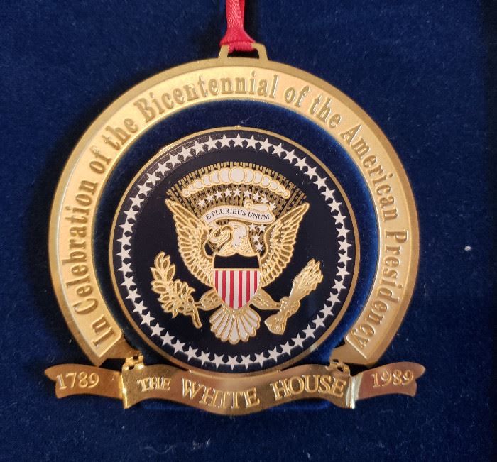 1789-1989 The White House ornament