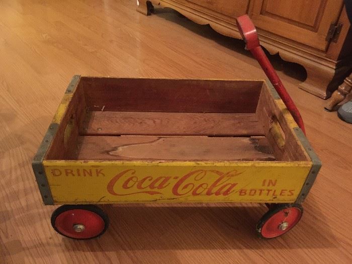 #86 Cocoa-Cola Crate-Wagon $40.00