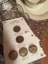 #105 Alabama Sesquicentennial Commemorative Coins $30.00