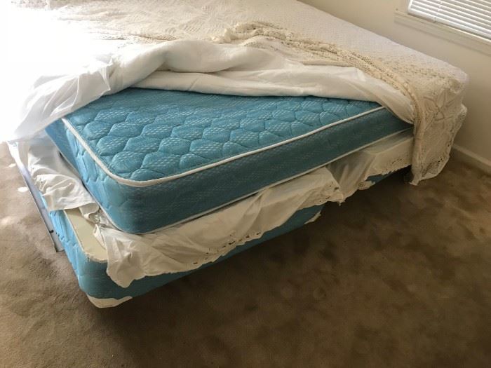 #43 Serta perfect sleep king mattress set $50.00