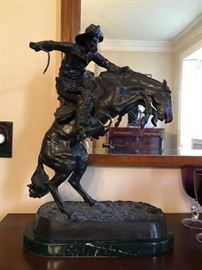 Frederic Remington The Bronco Buster Bronze 