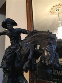 Frederic Remington The Bronco Buster Bronze 