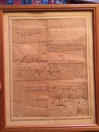 1802 Citizenship Document 