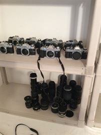 More Vintage Cameras - A lot of Canon