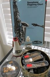 Saxophone Fingering Chart, Trumpet Cleaner/Parts