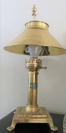Brass Orient Express Table Lamp