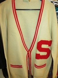 Vintage Imperial Official Award Milwaukee, Wis Wool Letter S Sweater