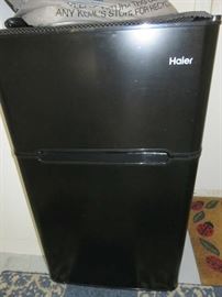 Mini Black Haier Refrigerator