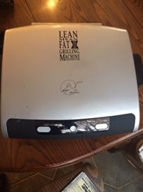 Everyone needs a George Foreman Lean Mean Fat Grilling Machine! 