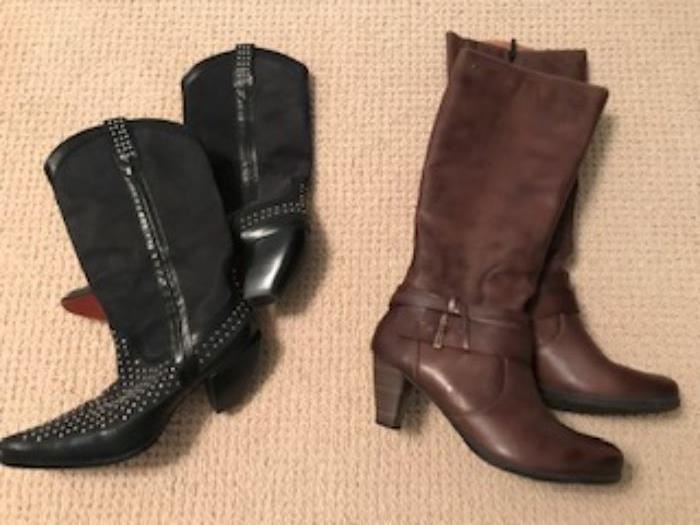 Boots by Donald Pliner and Pikolinos