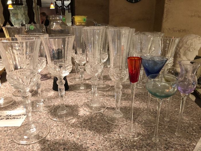 Crystal stemware