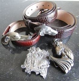 Belts and buckles by Lyn  Gaylord