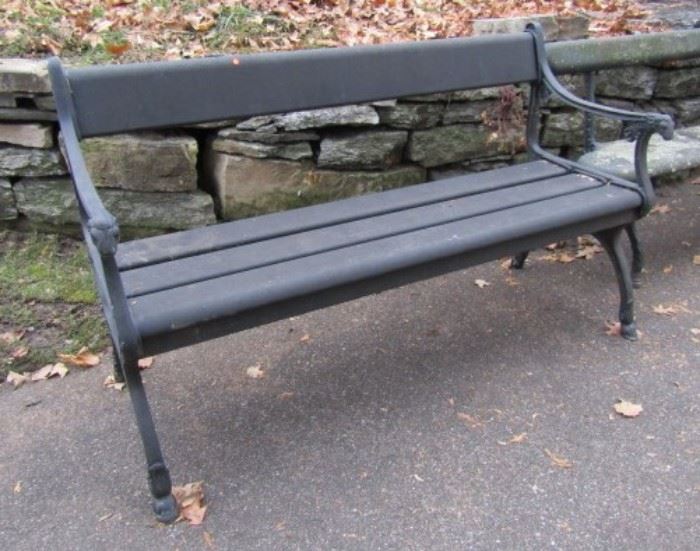 Outdoor bench