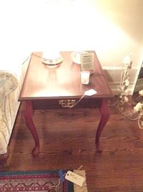 Pair of Queen Anne end tables