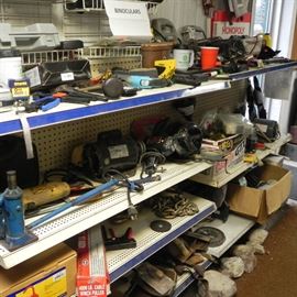 Many tools that will be sold in lots. 