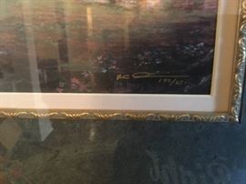 Print # and signature