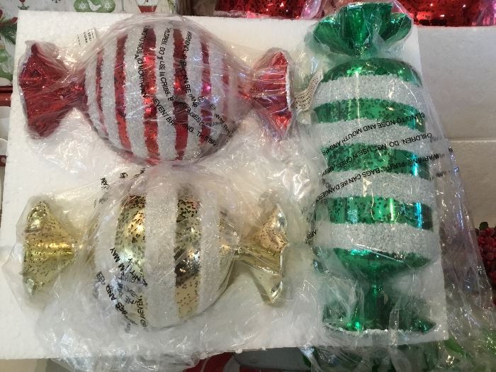 Set of 3 Christmas ornaments