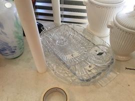 Clear glass collectibles