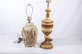 38. Lot of Two Designer Lamps