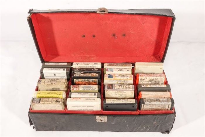 41. Lot of Miscellaneous 8Track Cassettes