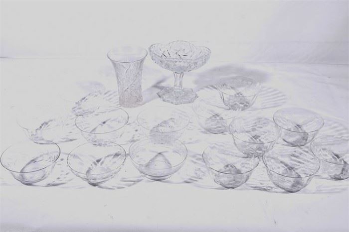 48. Miscellaneous Lot Glass Crystal