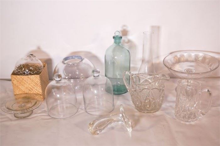 51. Miscellaneous Lot of Twelve 12 Glassware Items