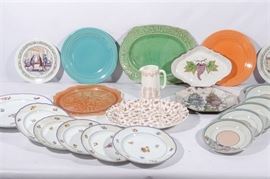 62. Lot of Porcelain including WEDGWOOD Pitcher