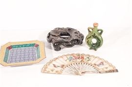 63. Lot of Four 4 Decorative Chinese Items