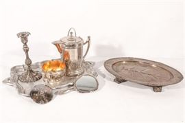 65. Lot of Assorted Metalware