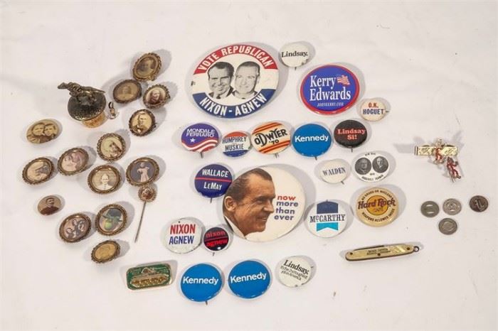 67. Lot of Assorted US Presidential Campaign Buttons