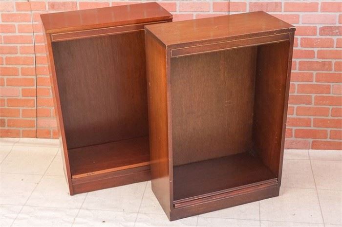 76. Pair of Decorative Mahogany Bookcases