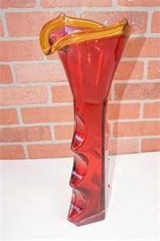 81. YOUNG CONSTANTIN Art Glass Vase