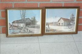 109. Pair of Framed Prints