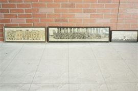 126. x3 Lot of Military Panoramic Photographs 1930s