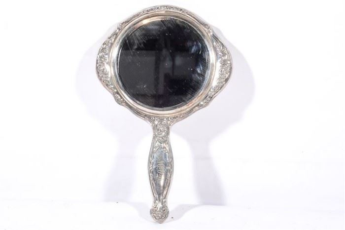 149. Silver Plate Hand Mirror