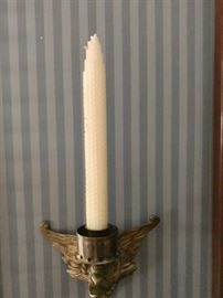 Brass Sconce. From the 1970s. Excellent condition.