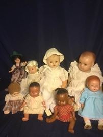 Baby Dolls in Vintage Clothing