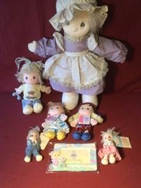 Precious Moments Collection of Stuffed Dolls
