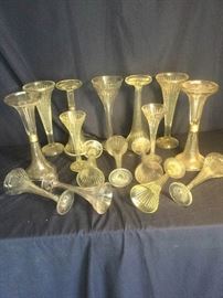 Vintage Large Glass Flutes