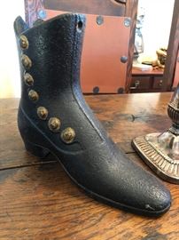 Cast iron boot sleeve.