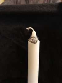 14k Ring with diamonds.